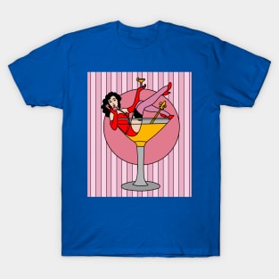 Drink Bathing Drinking Crazy T-Shirt